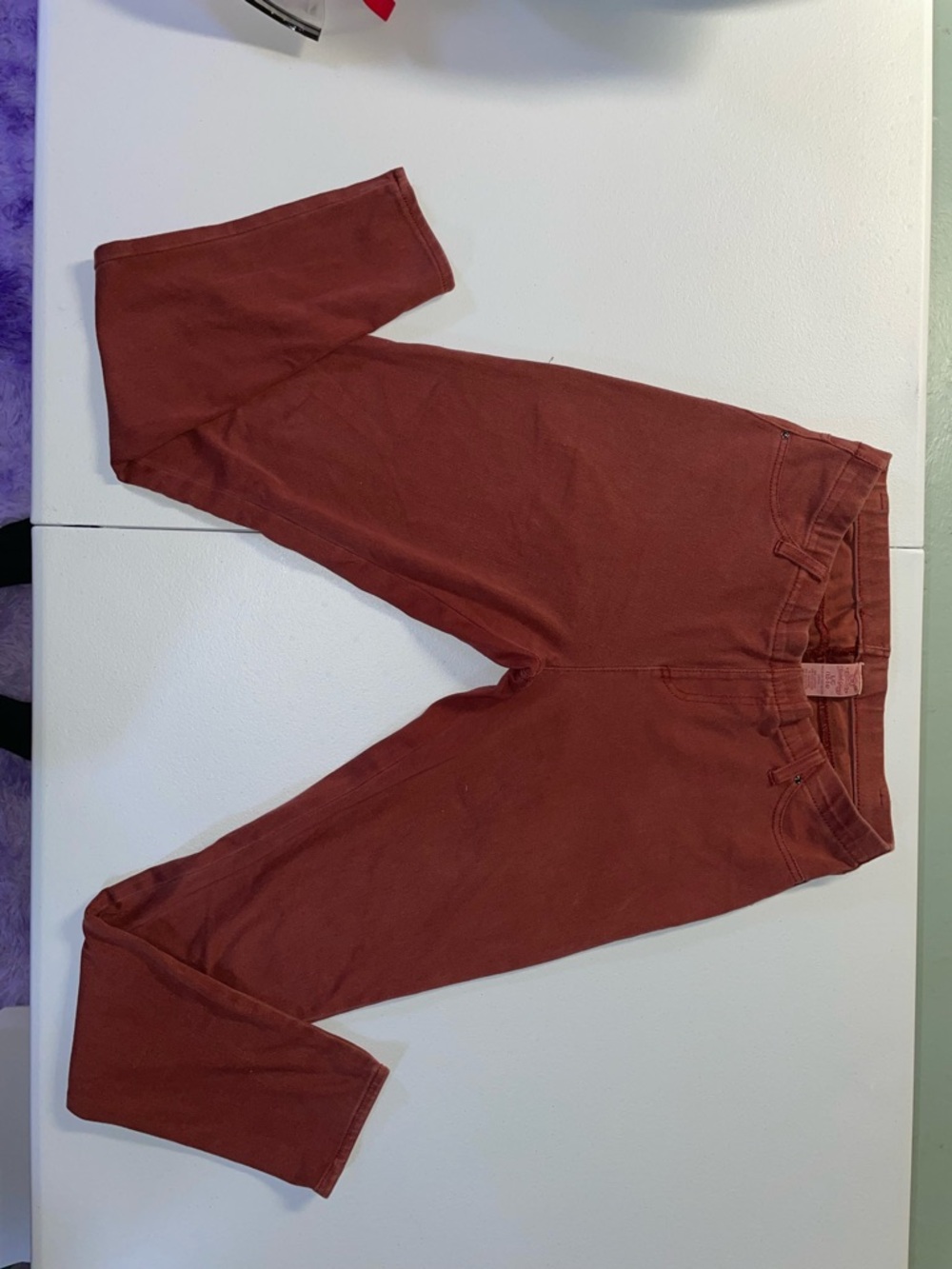 Faded Glory Rust Brown Women's Stretch Jeggings